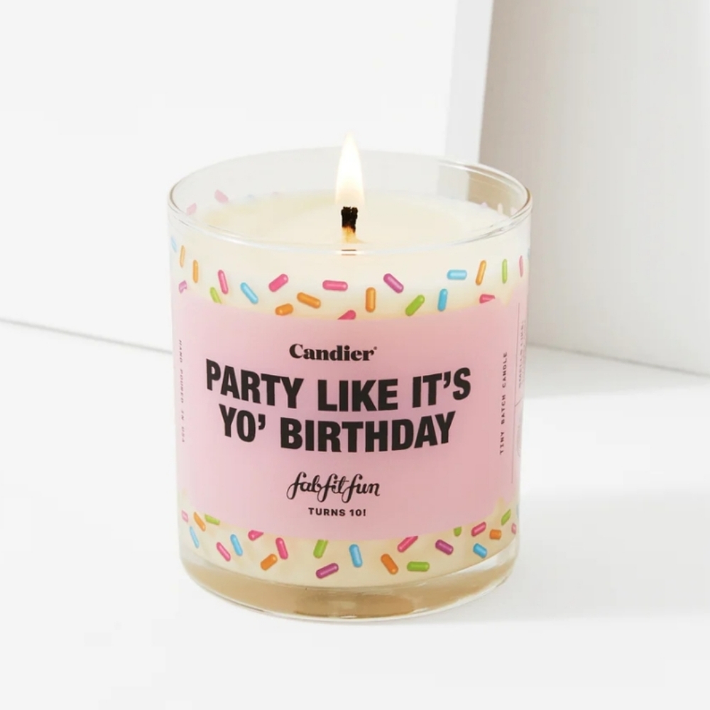 Birthday Cake Candle - 9 oz. New in box